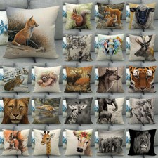 Forest Animal Cojines Deer Fox