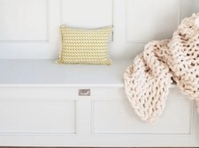 Summer  Lilac  Crochet  Decor Scatter Small Pillow Cushion Snuggle Season  New