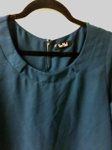Vera mont teal 14 - teal, chiffon