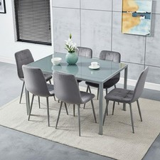 Modern Rectangle Glass Dining