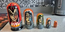 KISS RUSSIAN DOLLS  PETER CRISS  GENE SIMMONS  ACE FREHLEY  PAUL STANLEY