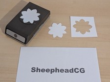 Stampin' Up! Flower Medallion Craft Card Making Punch Cutter VGC! Fast Post!