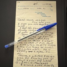 Sided ron kray letter - sided,