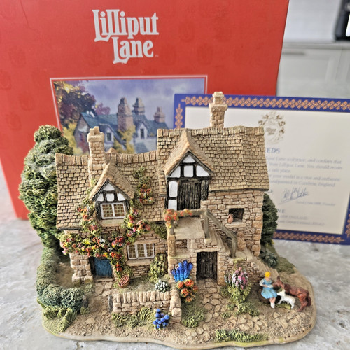 Lilliput lane cowslip - cowslip, cottage