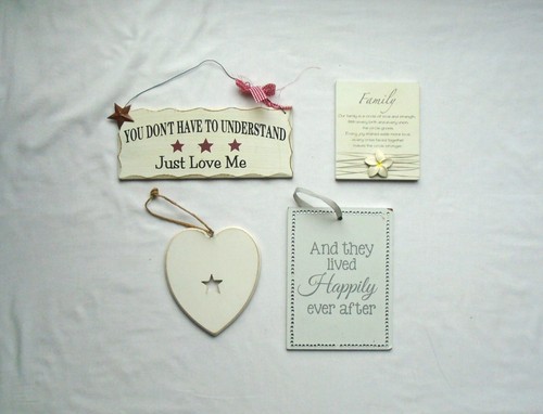 White wooden shabby chic - 4,