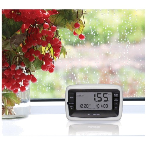 Wireless rain gauge with - wireless,