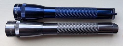 Mini maglite led torches - 2x,