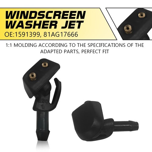 Black windscreen washer - black,