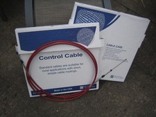 2 x 16ft Teleflex MorseRed Jacket 33C Remote Control Throttle/Gear Cables