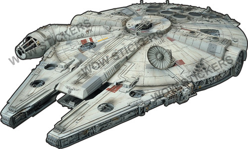 Star wars millenium - star,