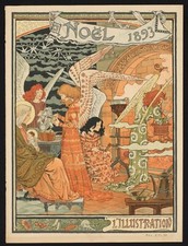 Art Nouveau Christmas magazine