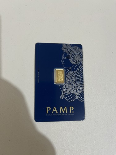 Pure gold bar - pure, swiss
