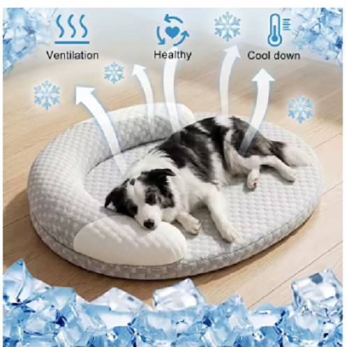 Cooling dog bed summer - summer, ice