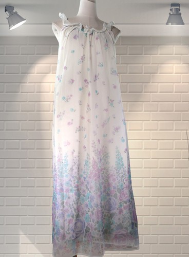 Vintage double nylon pretty - double,