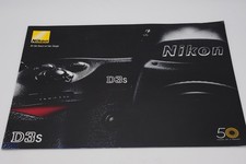 Nikon D3S camera brochure. A4