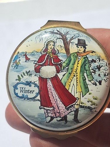 Halcyon days enamel trinket - halcyon,