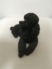 Vintage Castagna 1998 Black Poodle