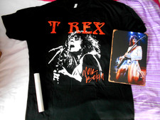 T.Rex / Marc Bolan t-shirt - metal sign + free mystery photo canvas print