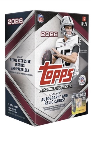 2026 topps flagship - 2026, football