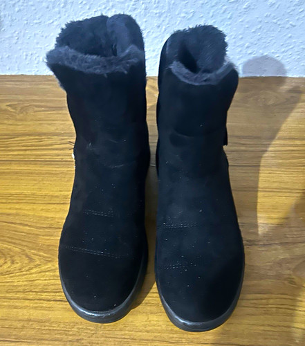 Women black faux suede - women’s,