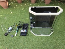 Ciano 25L Aquarium Fish Tank Complete Setup - Fluval Filter, Nicrew Light & More