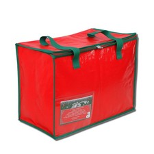 RED XMAS STORAGE BAG  DURABLE