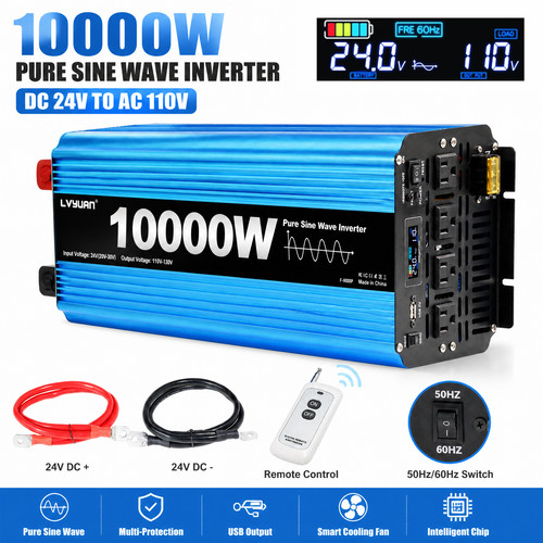 5000w pure sine wave power - pure,