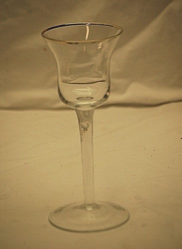 Classic clear glass candle - classic,