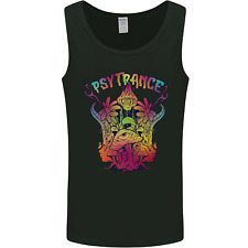 Psytrance Psychedelic Trance Music Psy Mens Vest Tank Top