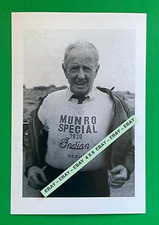 Found 4X6 PHOTO Old Burt Munro
