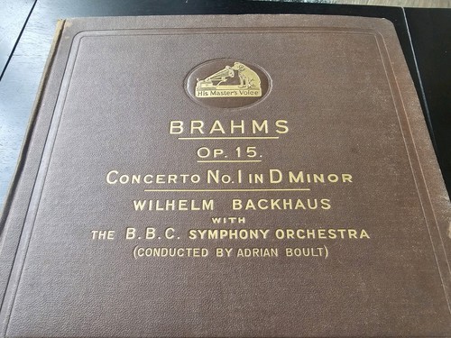 Antique vintage hmv brahms - antique/vintage,