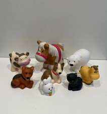 ELC Happyland Animals Figures Bundle - Dog Horse Cow Cat Polar Bear Pony Rabbit