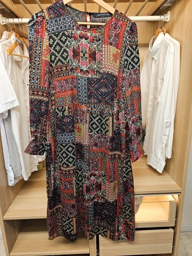 Zara womens patchwork print - womens,