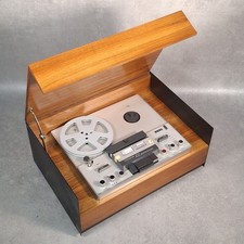 Vintage Uher 22 Special Reel to Reel Tape Recorder West Germany In Cabinet Case