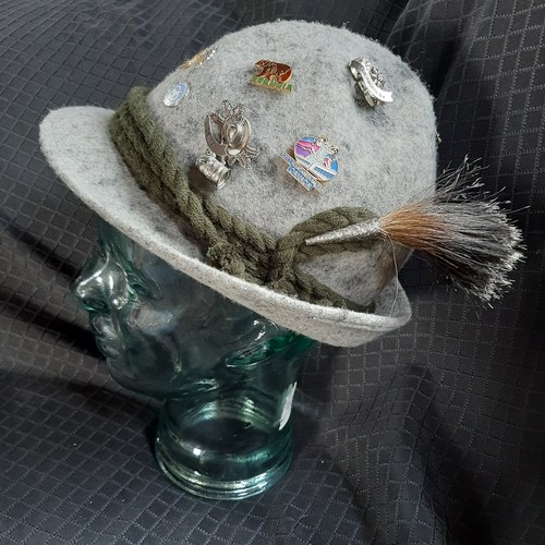 Vintage gray wool german - vintage,