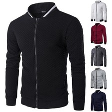 Mens Solid Casual Jacket