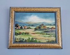 Vintage original oil - oil, painting