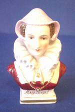 Mary Stuart (Mary, Queen of Scots) Chelsea Porcelain Miniature Figural Bust