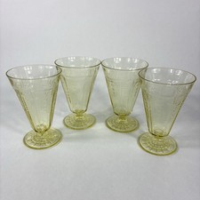 Set of 4 Anchor Hocking Topaz