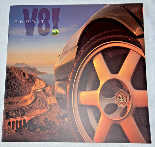 Lotus esprit brochure 1990s - esprit,