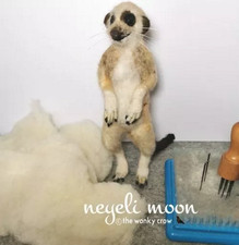 Natural British Core Wool needle felting 3D Projects Stuffing Toy filling