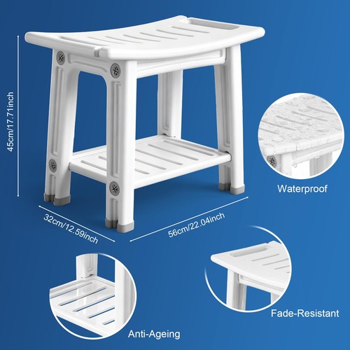 Stool footrest bathroom tier - stool, 2-tier
