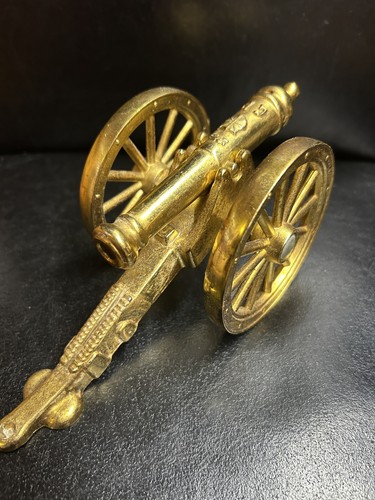 Solid brass large - solid, cannon