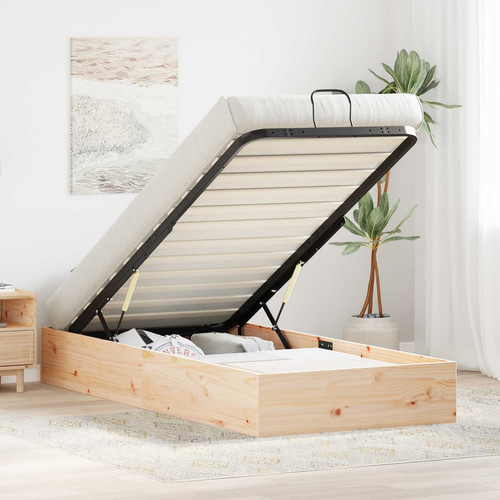 Ottoman bed frame natural - bed,