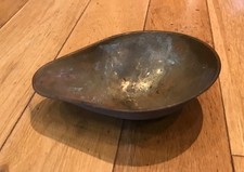 Antique Brass Scales Pan Small