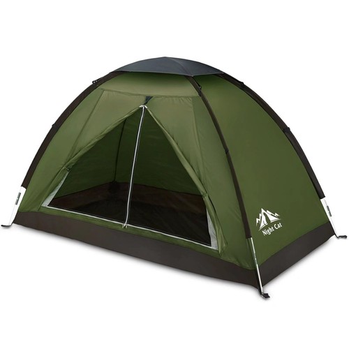 Night cat person tent - person,