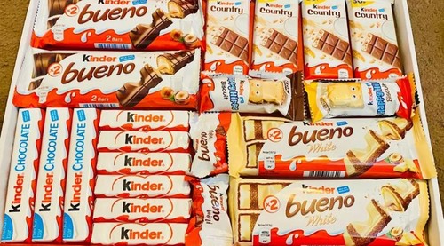 Kinder chocolate personalised - kinder,
