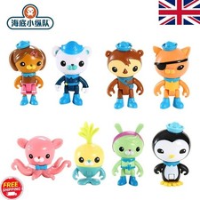 8Pcs Set The Octonauts Action