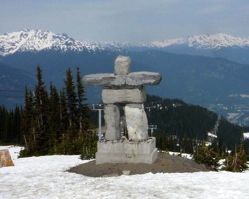 Inukshuk canada 8x10 - inukshuk, in