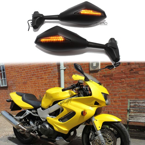 Motorcycle mirrors led turn - mirrors,